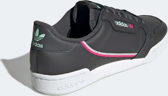 adidas Continental 80 grey six/clear mint/shock pink