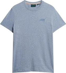 Superdry Organic Cotton Essential Logo T-Shirt kurzarm bay blue (Herren)