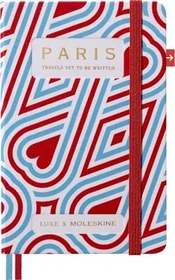Moleskine Stadt-Notizbuch Paris, 90x140mm, liniert, fester Einband Pocket, schwarz, 110 Blatt
