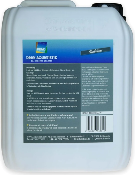 DRAK-Aquaristik Sealutions TE-Lösung