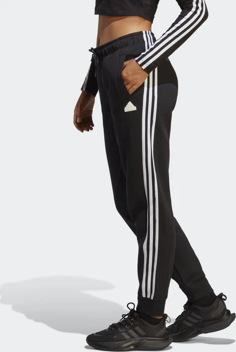 adidas Future Icons 3-Streifen Regular Trainingshose lang schwarz (Damen)