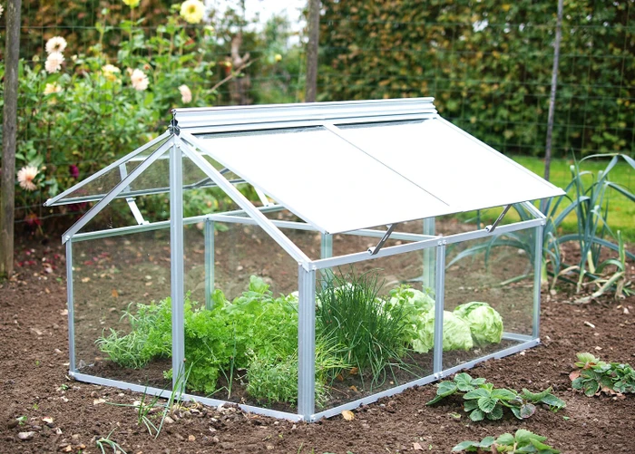 Vitavia Gaia Jumbo ESG 3mm Frühbeet 120x83cm alu