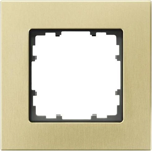 Siemens DELTA miro Aluminium Rahmen 1-Fach, aluminium oxidgelb