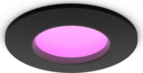 Philips Hue White and Color Ambiance Slim Einbauleuchte 90mm schwarz