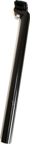 Ergotec CNC 25.4mm/350mm 18mm Setback Sattelstütze schwarz