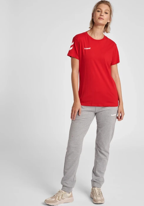 hummel GO Cotton T-Shirt kurzarm true red