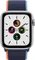 Apple Watch SE (GPS + Cellular) 44mm silber mit Sport Loop dunkelmarine Vorschaubild
