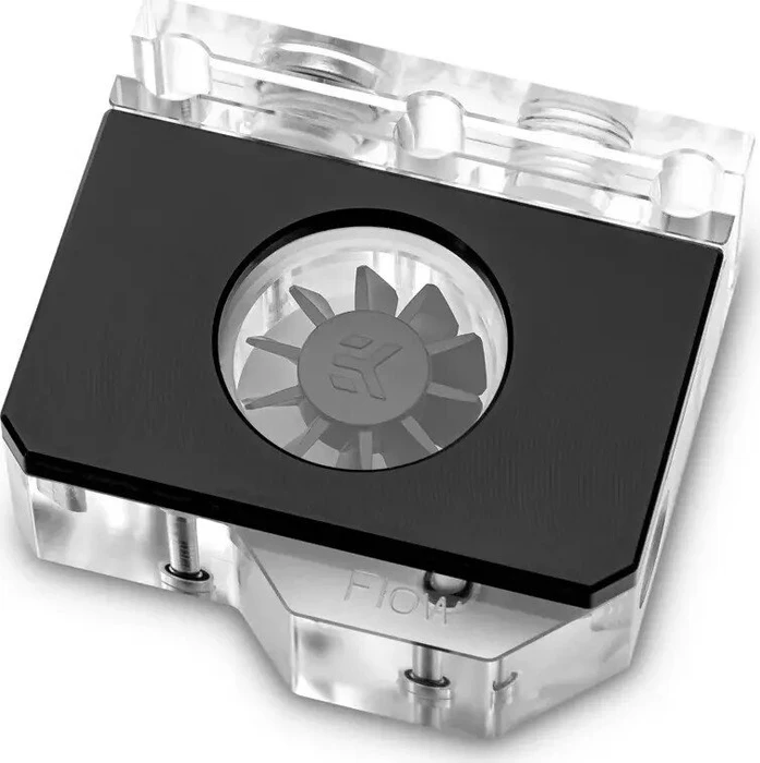 EK Water Blocks Quantum Line EK-Quantum Scalar Flow Indicator Bottom-Top D-RGB, schwarz, Durchflusssensor