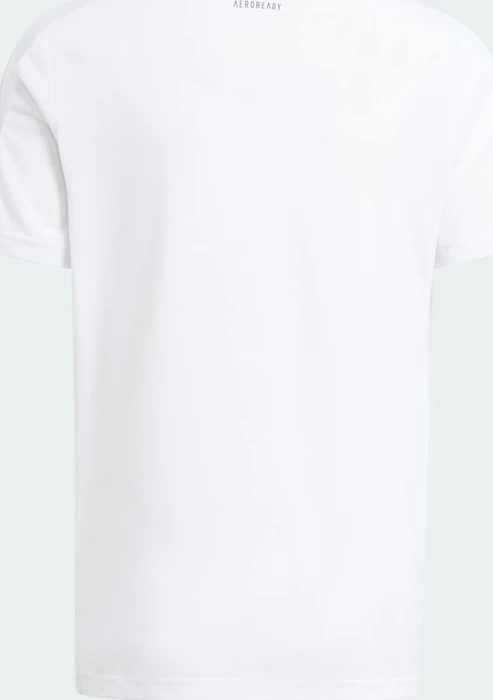 adidas Training Aeroready Funktionsshirt kurzarm white/reflective silver (Junior)