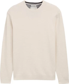 Tom Tailor Bio-Baumwolle Strickpullover soft buttercream melange (Herren)