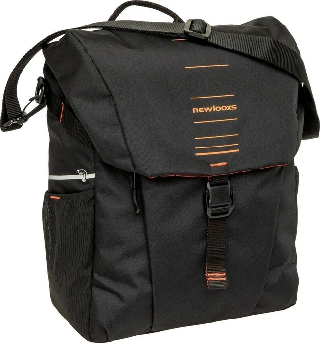 New Looxs Vigo Single Gepäcktasche schwarz/orange