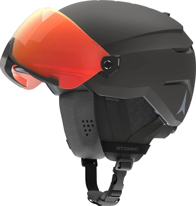 Atomic Savor Visor Photo Helm schwarz