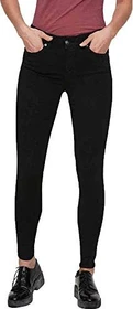 Vero Moda Lux Mid Slim Jeans schwarz (Damen)