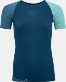 Ortovox 120 Comp Light Funktionsshirt kurzarm petrol blue (Damen)