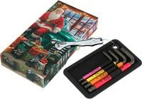 Wera Hex-Plus Christmas 2026 Innensechskant Winkelschlüsselsatz, 5-tlg.