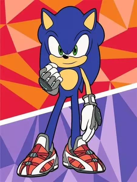 Ravensburger Malen nach Zahlen Sonic: New Yoke City