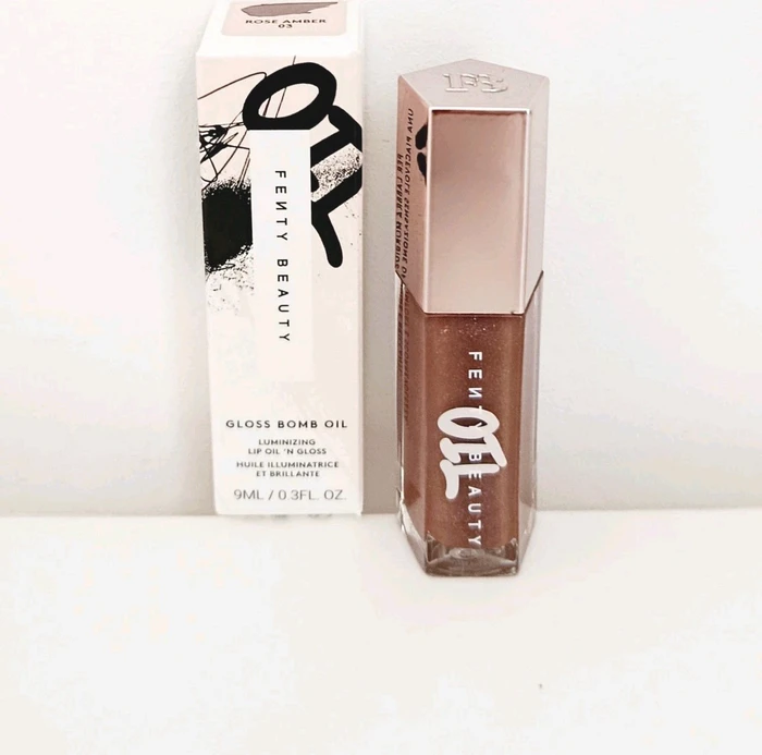 Fenty Beauty - Gloss Bomb Oil - Lipgloss-öl - gloss Bomb Oil Rose Amber 9 ml