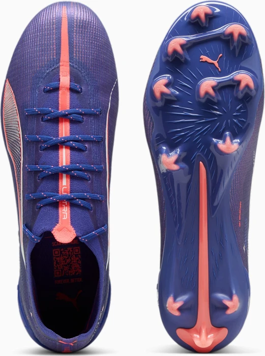 Puma Ultra 5 Ultimate FG lapis lazuli/puma white/sunset glow
