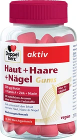 Doppelherz aktiv Haut + Haare + Nägel Gums, 60 Stück