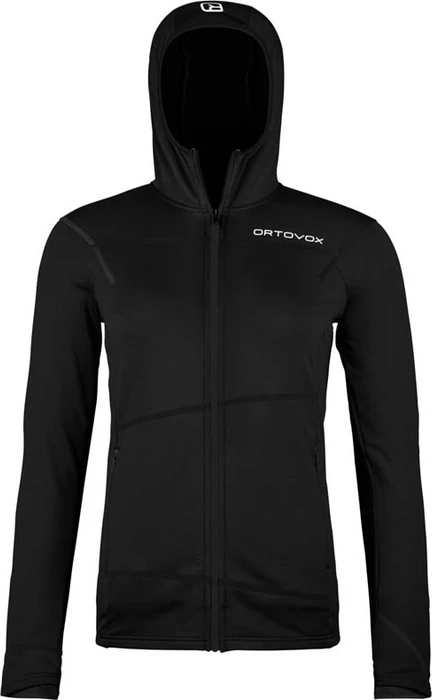 Ortovox Fleece Light Hoody Funktionsjacke black raven (Damen)