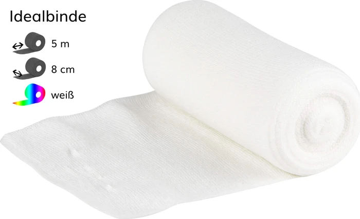 Medenta Idealbinde, 8cm x 5m, 10 Stück