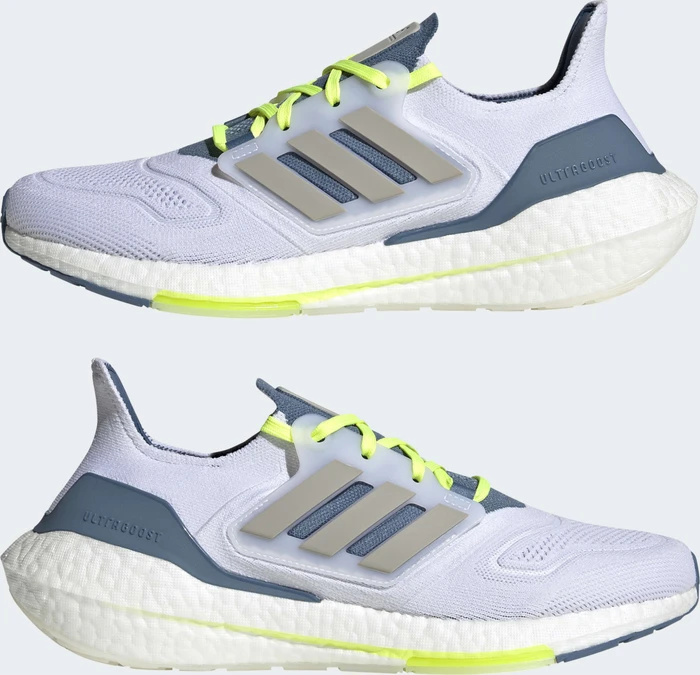 adidas Ultraboost 22 cloud white/metal grey/linen green (Herren)