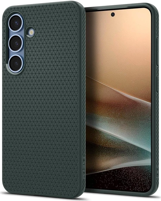 Spigen Liquid Air für Samsung Galaxy S25 Abyss Green