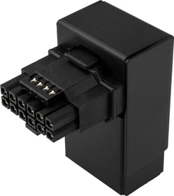 Kolink Core Pro 12V-2x6 Winkeladapter 90°, Typ 1, Sense-Pins an der Oberseite, schwarz