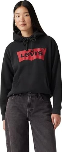Levi's Graphic Everyday Hoodie batwing/mineral black (Damen)