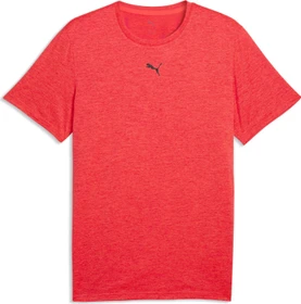 Puma TAD Essentials Funktionsshirt kurzarm ultra red heather (Herren)