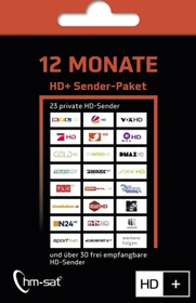 HD+ Verlängerung für 12 Monate