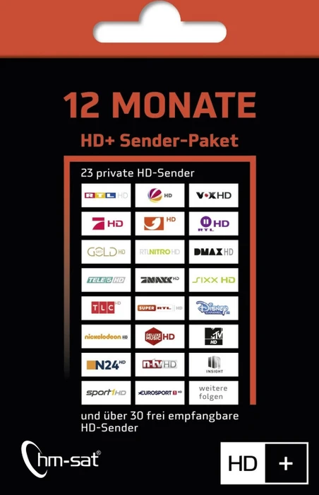 HD+ Verlängerung für 12 Monate