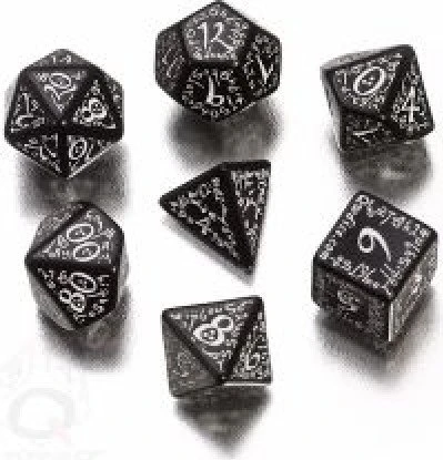 Q-Workshop Würfelset Elvish