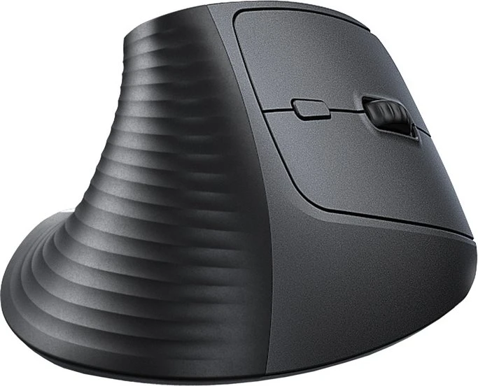 Ugreen M571 Ergonomic Vertical Wireless Mouse, schwarz, USB/Bluetooth