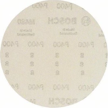 Bosch Professional M480 Best for Wood and Paint Gewebeschleifblatt K400, 150mm, 5 Stück