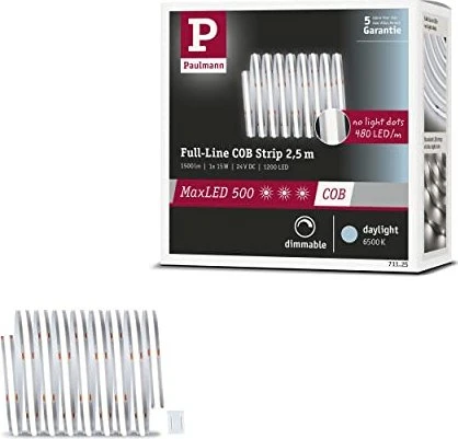Paulmann MaxLED 500 Basisset LED-Streifen Erweiterung 15W 2.5m