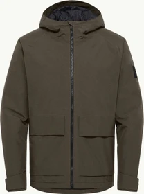 Jack Wolfskin Tempeltor Funktionsjacke cold coffee (Herren)