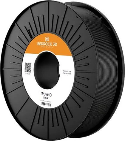 Bedrock3D TPU, schwarz, Spule, 1.75mm, 2.50kg
