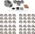 EFB Elektronik RJ-45 Keystone Module, RJ-45 Buchse via Verlegekabel Cat6a, STP (E-20070)