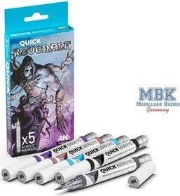 AK-Interactive Quick Markers Revenant Farbset, 5-tlg.