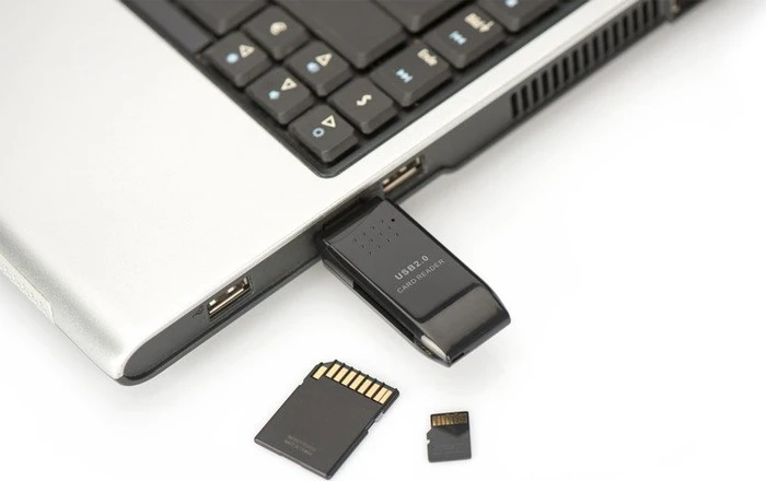 Digitus Multi Cardreader, USB-A 2.0 [Stecker]