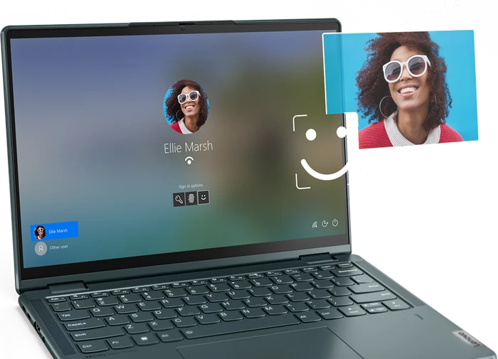 Lenovo Yoga 6 13ALC7 - Fabric, Dark Teal, Ryzen 5 5500U, 8GB RAM, 512GB SSD, DE