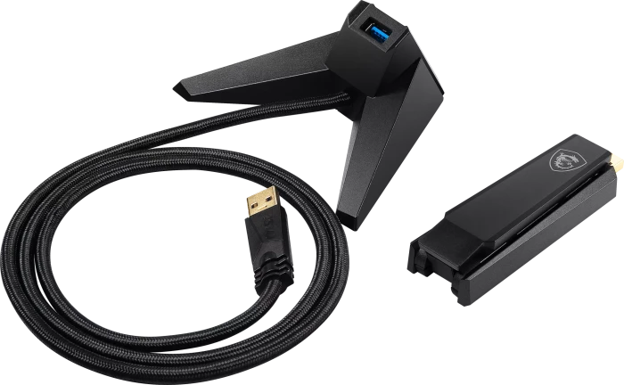 MSI WiFi USB Adapter, AX1800, 2.4GHz/5GHz WLAN, USB-A 3.0 [Stecker]