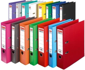 Herlitz maX.file protect plus Ordner 2-Ring, 50mm, A4, gelb