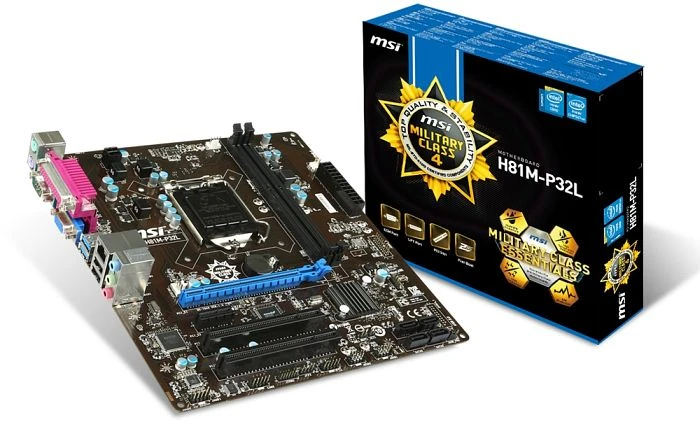 MSI H81M-P32L (Intel 1150)