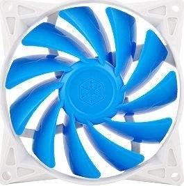 SilverStone FW91 weiß/blau, 92mm