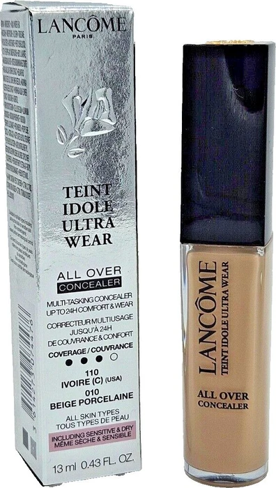 Lancôme Teint Idole Ultra Wear All Over Concealer 010 ceige porcelaine, 13ml