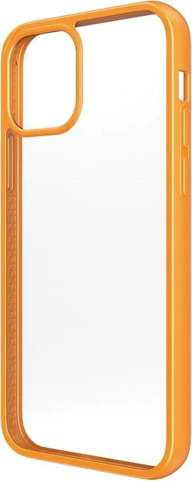 PanzerGlass Clear Case Color AntiBacterial Limited Edition für Apple iPhone 12 Pro Max orange