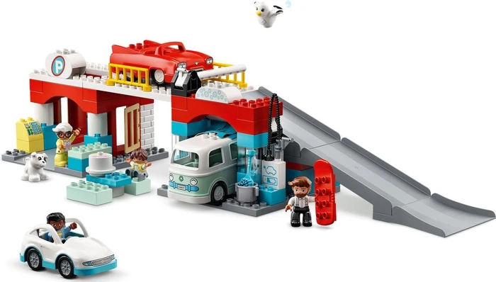 LEGO DUPLO - Parkhaus mit Autowaschanlage