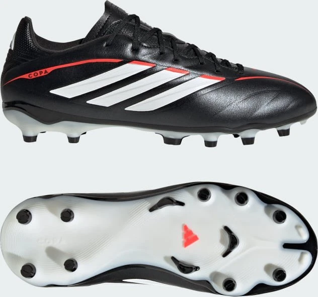 adidas Copa Pure IV League FG core black/cloud white/lucid red (Junior)